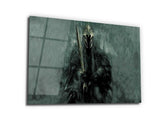 ・"Witch King has arrived"・Glass Wall Art